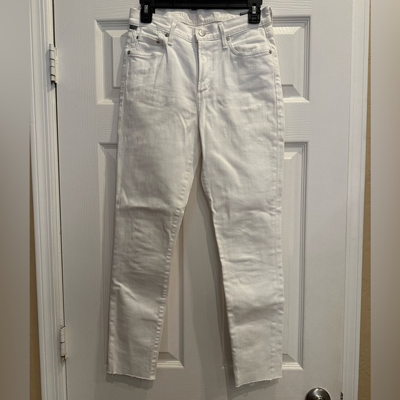 Citizens of Humanity • Rocket, high rise skinny raw hem jeans premium denim - Picture 2 of 9